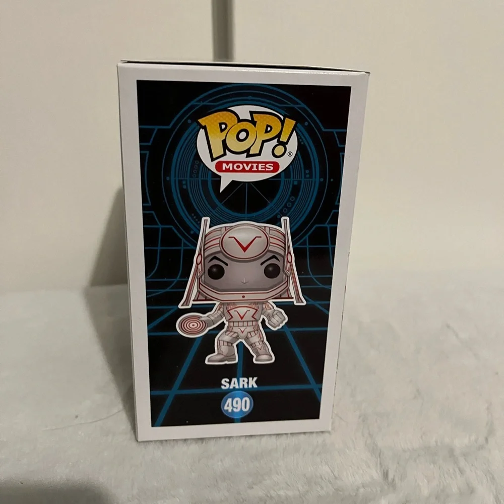 Tron Sark Pop Funko Pop 🆕 chase Glow in the dark 2017 vaulted Disney - Picture 3 of 6